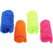 4 Stück Redkey Mop Fleece Pads, wiederverwendbare Bodenmopp-Pads, waschbare Fleece-Nachfüllpackungen
