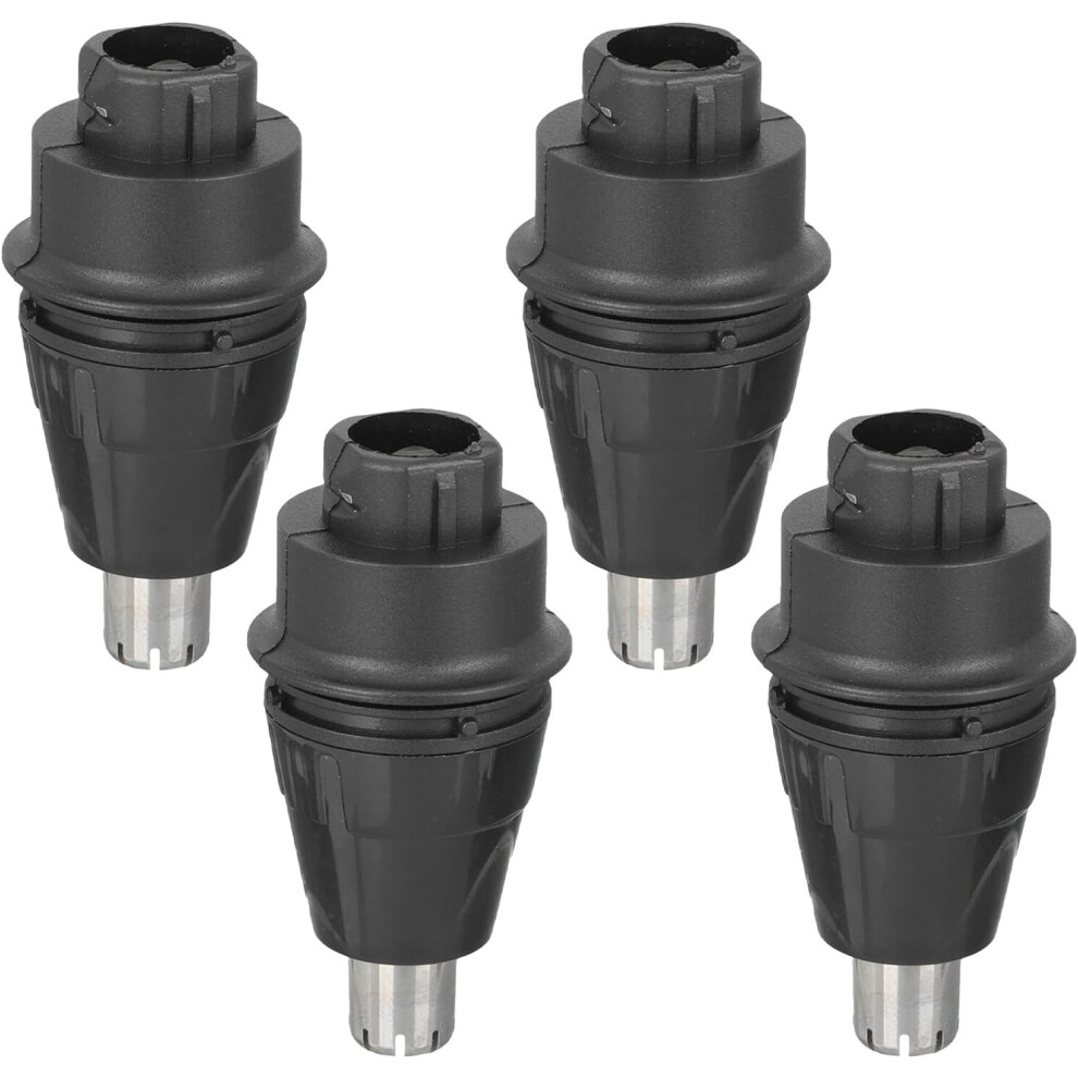Hkhbjs 4Pcs Replacement Nose Trimmer Attachment Heads, Waterproof Electric Nose Hair Trimmer Blades
