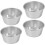 4 st puddingformar bakformar 4 st aluminiumlegering non-stick multifunktions baktillbehör 1