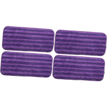 4 Stück wiederverwendbare Moppkopf-Ersatzpads, passende Bodenbezüge