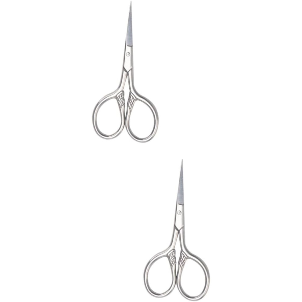 Hkhbjs 4Pcs Men Nose Hair Scissors Home Repair Scissors For Nose Hair Trimmer Pointed