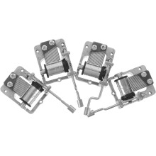 4 Stück DIY-Spieluhrwerk, Handkurbel-Spieluhr-Ersatzteile, Metall, sanfter Klang