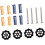 Printer Parts Compression Springs Hand Nuts Leveling Nuts for Ender Hot Bed Leveling 1