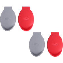 4er-Set Austernhalter mit Austernöffnungsclip aus Silikon – einfach zu verwenden, leicht zu reinigen, ergonomisches Design