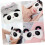 2 pezzi di benda per occhi a forma di panda in peluche per dormire 5