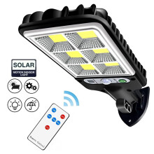 LED-Solarfluter mit Bewegungsmelder und 3 Modi
