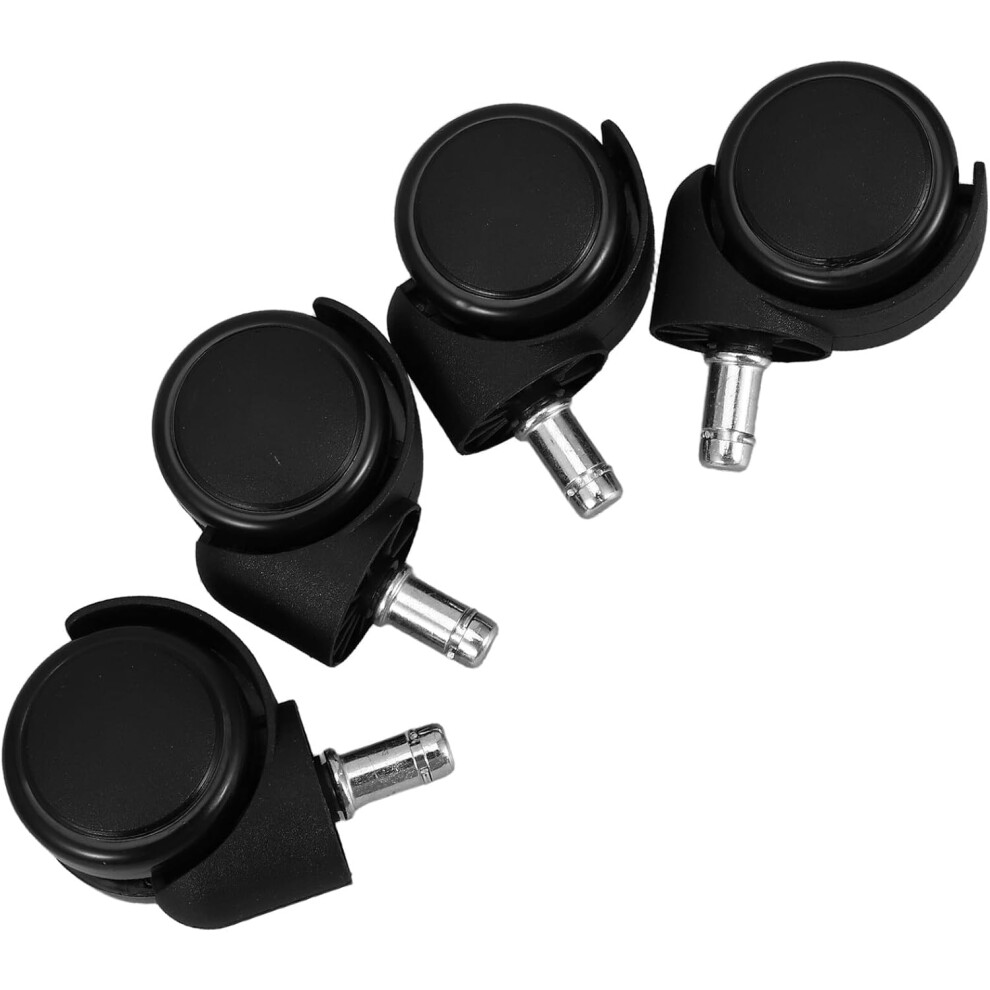 4Pcs 2-Inch Swivel Caster Wheels For Office Chair Replacement, Nylon Multi-Purpose Furniture Casters 8686962966725