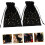 2pcs Drawstring Tarot Card Storage Bag Elegant Pouch for Tarot Cards Stylish Organizer Delicate Pattern 6