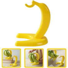 2 crochets porte-bananes pour étagère à fruits sous meuble avec crochets multifonctionnels en PP