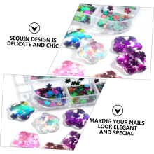 Paljettnagelklistermärken för manikyr och nagelkonst Enkla att applicera för fester och högtider för kreativa designer