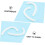 20pairs Ear Cushion Ear Ropes Hooks for Hook Hanger Material for Usage 8