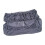 Ottoman Slipcover High-Stretch Dark Gray 1-Pack 1