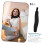 2pcs Wrap Cervical for Neck Support Brace Warm Cervical Spine Fixation Adjustable Neck 3