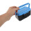 2Pcs Large Blue Worm Bait Box with Breathable Holes Plastic Live Bait Storage Container 1