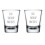 Set van 2 borrelglaasjes (1,75 oz) met grappig therapeutendesign. 1