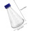 Glass Conical Erlenmeyer Flasks with Accurate Measurement and Solid Base Design for Experiment 2pcs 1000ml 2