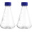 Beute coniche in vetro Erlenmeyer con misurazione precisa e base solida per esperimenti, 2 pezzi, 1000 ml 3