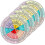 Feeling Wheel Stickers PVC and Rubber Soft Emotion Wheel Decals 4pcs Colored 1