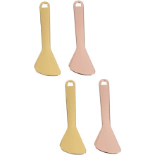 4-teiliges Set Augenlöffel-Make-up-Spatel für Augenmassage-Stick und Gesichtscreme für die tägliche Hautpflege