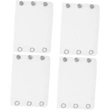Lot de 4 rallonges pour body garçon/fille, avec boutons-pression.