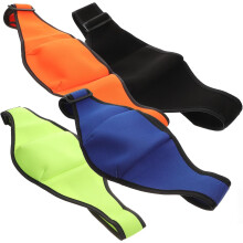Lot de 4 ceintures de microphone pour porte-microphones sans fil, en matériau synthétique confortable.
