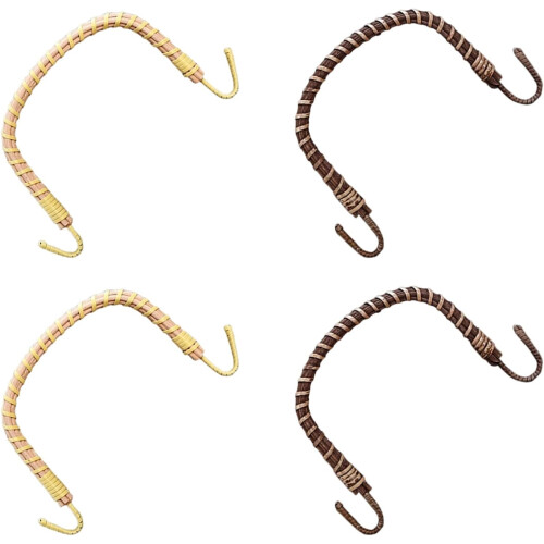 4pcs Kettle Accessory Kettle Handles Rattan Style Metal Sturdy Convenient Installation Replacement Grip