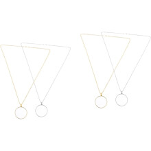 4 stuks vergrootglas kettingen, lange ketting met vergrootglas voor ouderen, leesvergrootglas, monocle