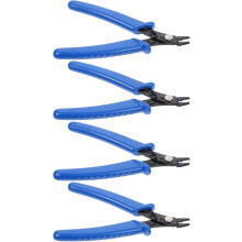 4-teiliges Mini-Perlenzangen-Set, Schmuckherstellungswerkzeug, Crimpzange mit weichem Griff für Bastelarbeiten, DIY-Perlencrimpzange