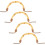4pcs Replaceable Teapot Grip Bamboo and Metal Kettle Handles Strong Support Easy to Install Suitable 1