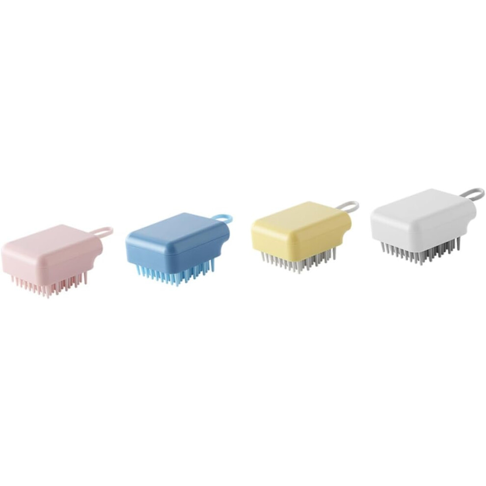Hkhbjs 4Pcs Massage Shampoo Comb For Hair Scalp Detangler Hair Brush Dandruff Relief