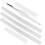 4er-Pack doppelseitiger Silikon-Lippenpinsel, Lippenstiftapplikator, Lidschattenpinsel 1