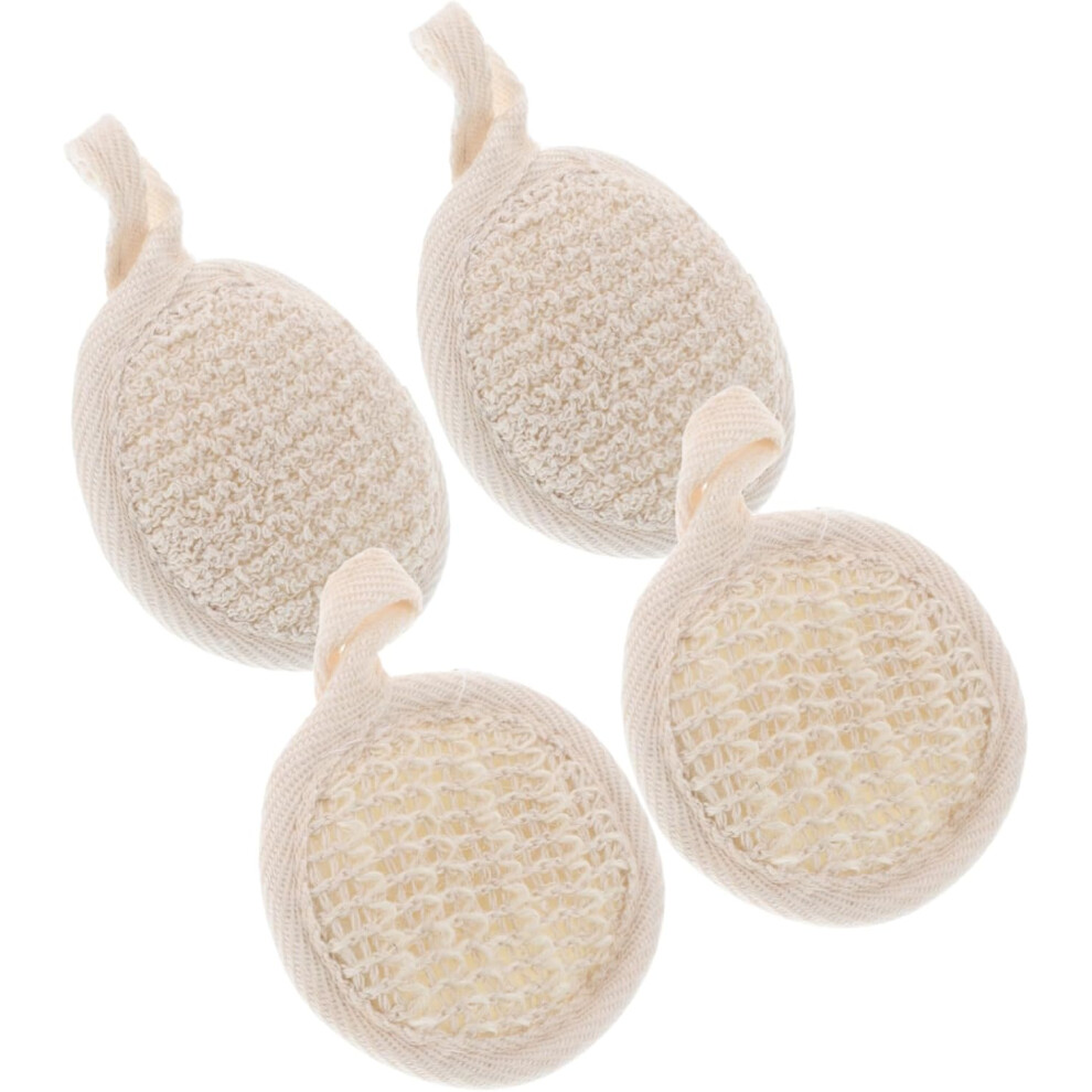 Hkhbjs Loofah Slices Bath Towel For Body Scrub Sponge And Exfoliating Shower Brush For Skin Care Routine