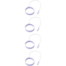 4-teiliges Wimpernzangen-Set mit Silikonarmband, Wimpernzangen-Hilfswerkzeug