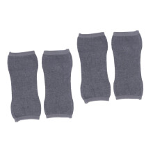 4er-Pack kurze Kniebandagen aus Kaschmir mit elastischem Gewebe, warm und wärmend