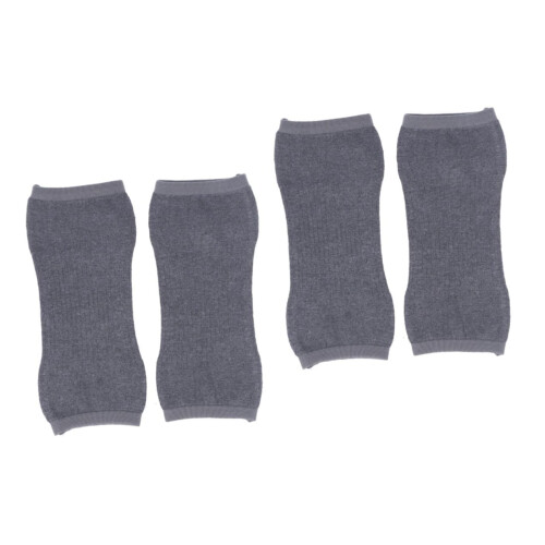 4er-Pack kurze Kniebandagen aus Kaschmir mit elastischem Gewebe, warm und wärmend