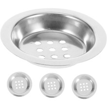 4-teiliges Set Metall-Räucherschalen, Ersatzsieb für Holzkohlebrenner, tragbare Metallschale