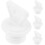 4pcs Rubber Sealing Plug Hot Water Bottle Screw Cap Leakproof Inner Diameter Replacement Stopper 1
