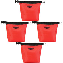 4 Stück isolierte Lunchtaschen, wasserdicht, leicht, aus Nylon, Kühltaschen mit großem Fassungsvermögen, Thermobehälter für Speisen