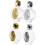 4pcs Glass Holy Water Bottle Catholic Refillable Empty Baptism Decorations 1