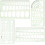 4pcs Plastic Drawing Circle and Oval Template Stencils Set, Geometric Measuring Ruler 1