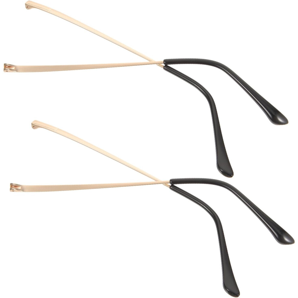 Hkhbjs 4Pcs Metal Glasses Legs Replacement Arms For Eyeglass Frames Eyewear Temple Repair Parts