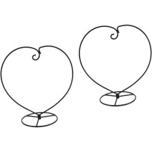 Lot de 4 supports suspendus en fer pour bouteilles, présentoir miniature paysager au design simple