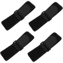 4 Stück elastische Klettbänder für Gartenschläuche, Kabel, Camping, Mehrzweck-Befestigungsgurte, flexibel, elastisch, Gepäck
