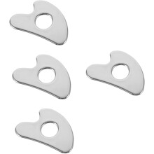 Set di 4 raschietti per massaggio in acciaio inossidabile