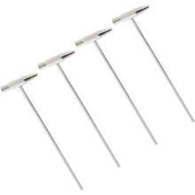 4-teiliges Mini-Daumenstimmhammer-Set aus Eisen für Klaviere, kleine tragbare Schmuckreparaturhämmer für Kalimba und Uhrmacher
