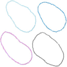 4-teiliges Set leuchtender Perlen-Fußkettchen für Damen und Mädchen, bunte, leuchtende Reiskornperlen-Armbänder