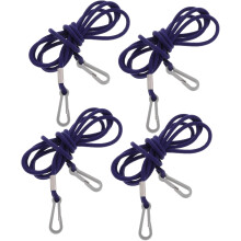 4pcs Neck Glove Lanyard Winter Glove Holder for Ski Non-Slip Mittens Rope