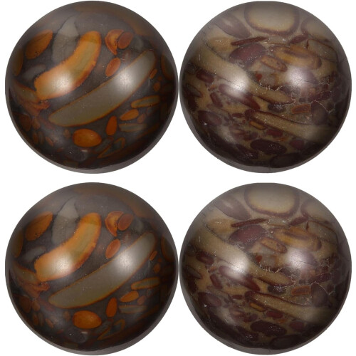 4pcs Hand-playing Balls Baoding Chinese Balls for Hand Finger Wrist Muscles Exercise Massage Tools