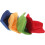 4-teiliges Set Mikrowellen-Tellerschutzmatten, 8,5 x 8,5 Zoll, Polyester-Isoliermaterial 1