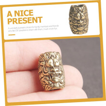 2pcs Antigo Latão Dragon Spacer contas para pulseiras DIY jóias fazendo contas de metal acessórios Vintage estilo chinês